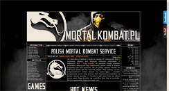 Desktop Screenshot of mortalkombat.pl